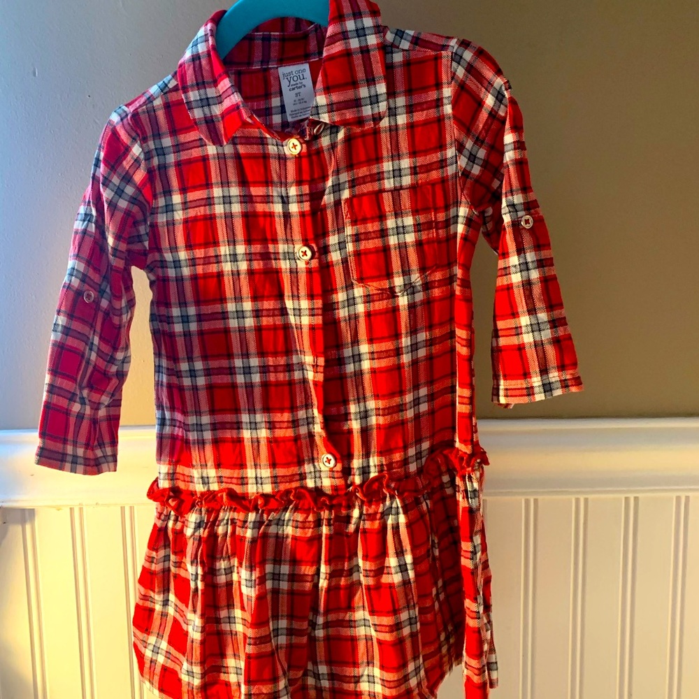 Plaid dress